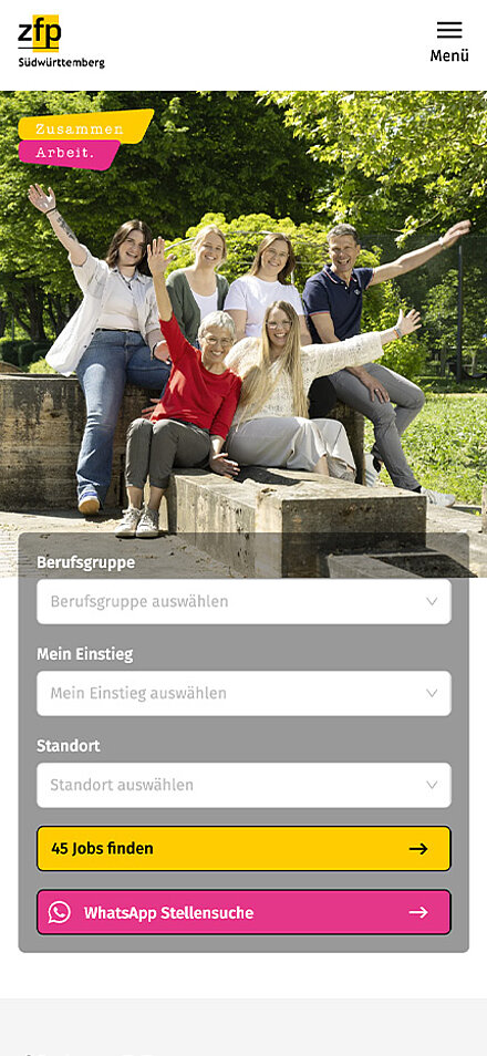 Mobile Ansicht
