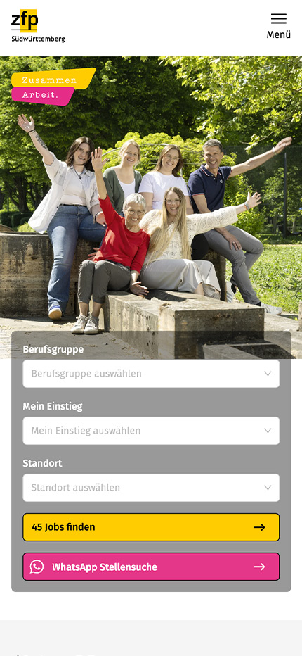 Mobile Ansicht